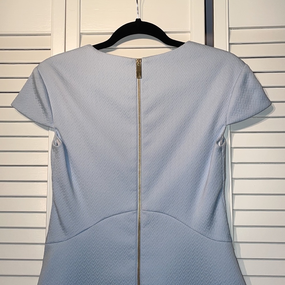Ted Baker Pale Blue Bow Dress - Picture 9 of 11